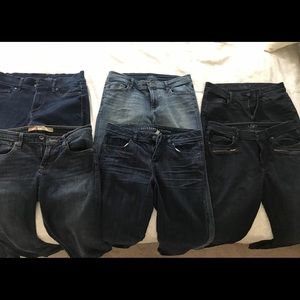Bundle: 6 pair of jeans